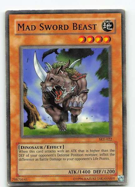 Mad Sword Beast - Starter Deck: Kaiba Evolution #SKE-022