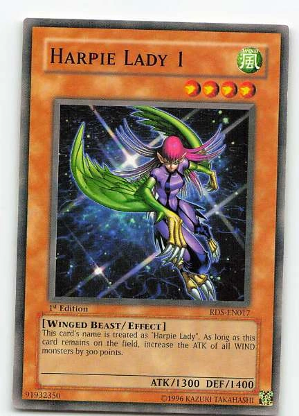 Harpie Lady 1 - Rise of Destiny #RDS-EN017