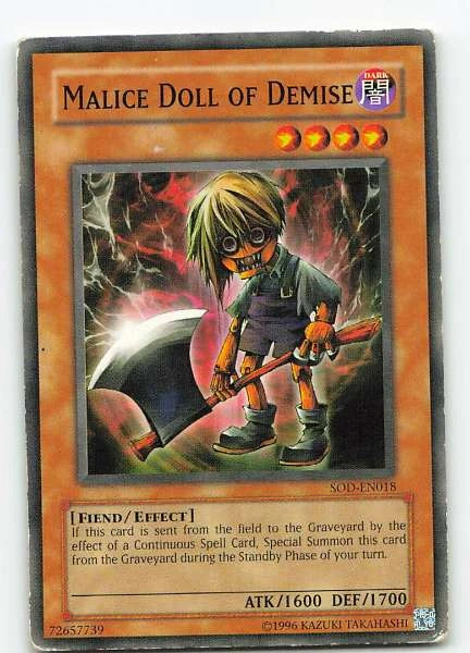 Malice Doll of Demise - Soul of the Duelist #SOD-EN018