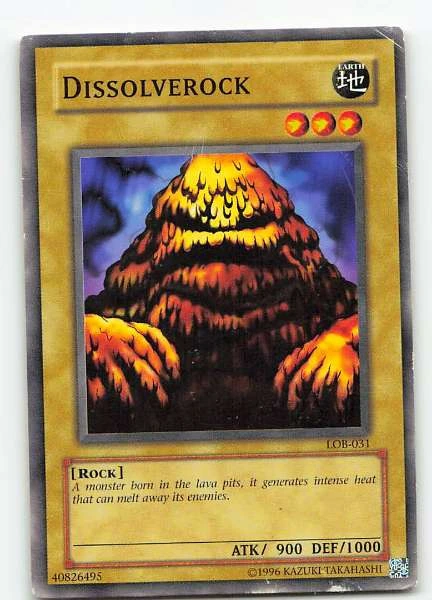 Dissolverock - Legend of Blue Eyes White Dragon #LOB-031