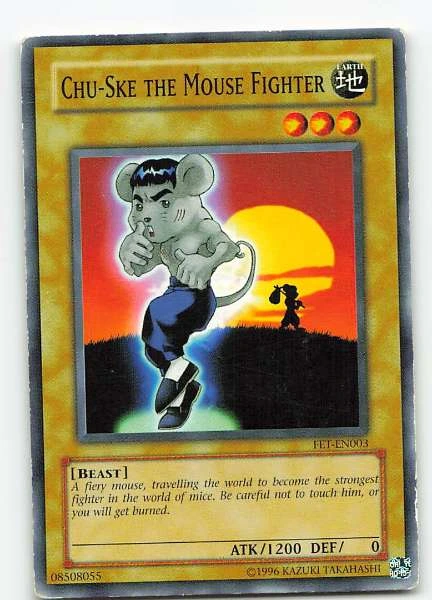 Chu-Ske the Mouse Fighter - Flaming Eternity #FET-EN003