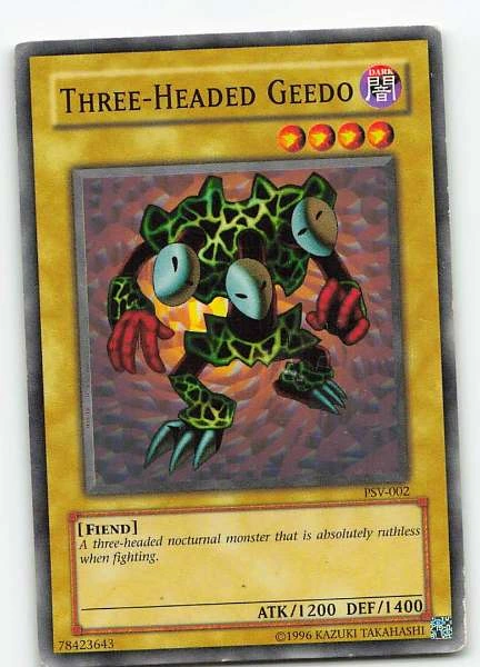 Three-Headed Geedo - Pharaoh Servant #PSV-002