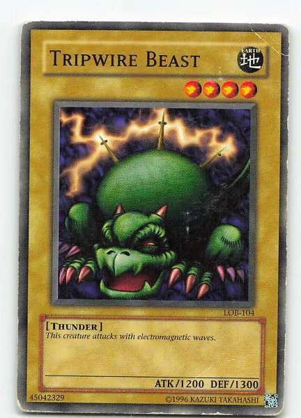 Tripwire Beast - Legend of Blue Eyes White Dragon #LOB-104