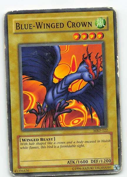 Blue-Winged Crown - Metal Raiders #MRD-122