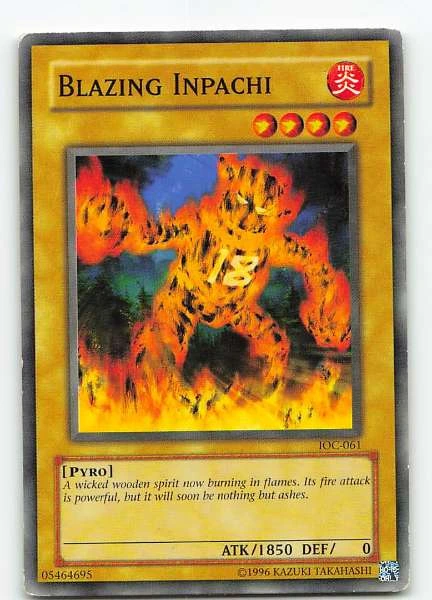 Blazing Inpachi - Invasion of Chaos #IOC-061
