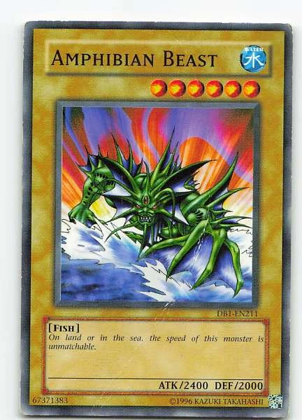 Amphibian Beast - Dark Beginning 1 #DB1-EN211