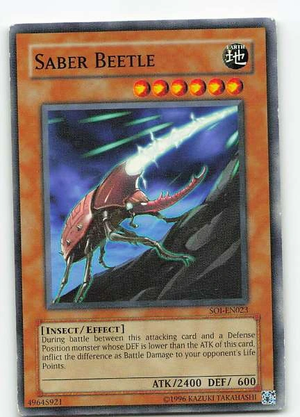 Saber Beetle - Shadow of Infinity #SOI-EN023