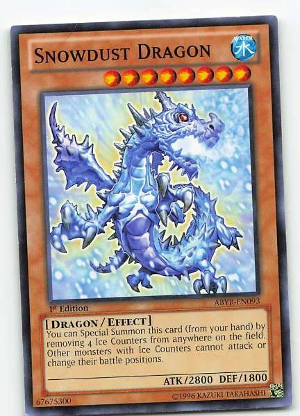 Snowdust Dragon - Abyss Rising #ABYR-EN093