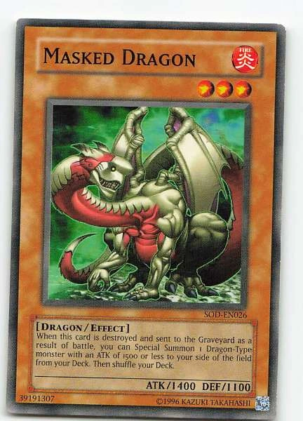 Masked Dragon - Soul of the Duelist #SOD-EN026