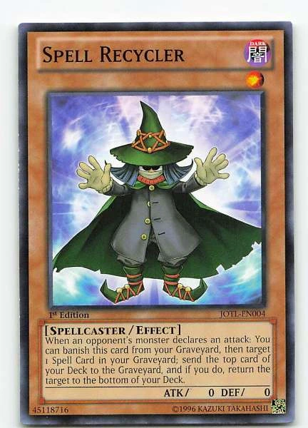 Spell Recycler - Judgment of the Light #JOTL-EN004