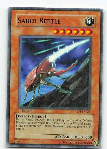 Saber Beetle - Shadow of Infinity #SOI-EN023