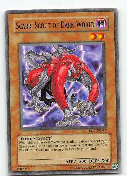 Scarr, Scout of Dark World - Elemental Energy #EEN-EN025