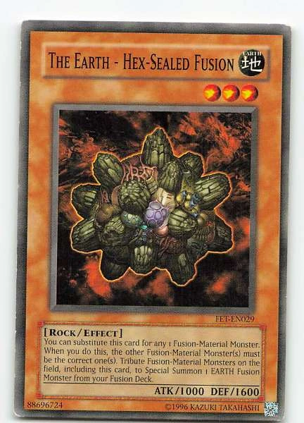 The Earth - Hex-Sealed Fusion #FET-EN029
