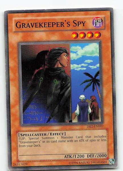 Gravekeeper's Spy - Dark Revelation Volume 1 #DR1-EN007