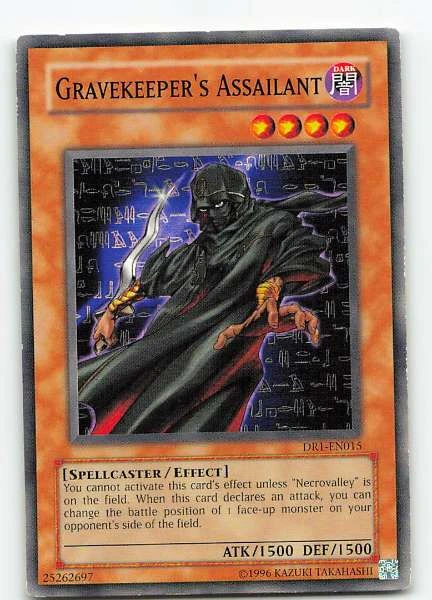 Gravekeeper's Assailant - Dark Revelation Volume 1 #DR1-EN015