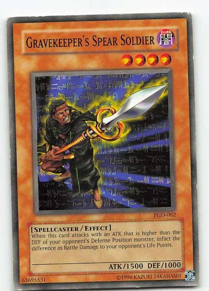 Gravekeeper's Spear Soldier - Pharaonic Guardian #PGD-062