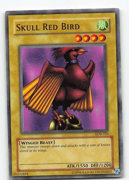 Skull Red Bird - Legend of Blue Eyes White Dragon #LOB-105
