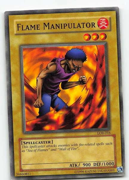 Flame Manipulator - Legend of Blue Eyes White Dragon #LOB-016