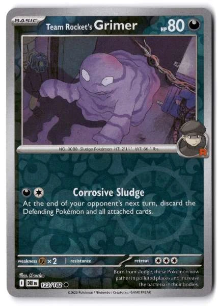 Team Rocket's Grimer - Destined Rivals #123/182