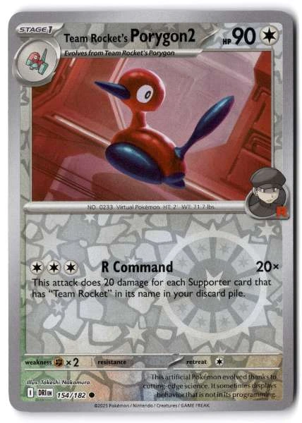 Team Rocket's Porygon2 - Destined Rivals #154/182