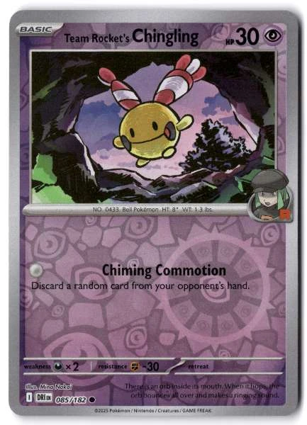 Team Rocket's Chingling - Destined Rivals #085/182