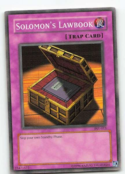 Solomon's Lawbook - Pharaoh's Servant #PSV-013