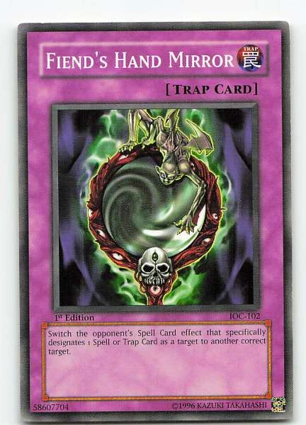 Fiend's Hand Mirror - Invasion of Chaos #IOC-102