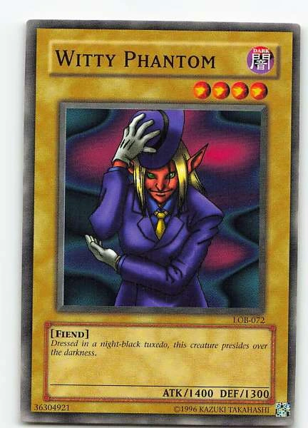 Witty Phantom - Legend of Blue Eyes White Dragon #LOB-072