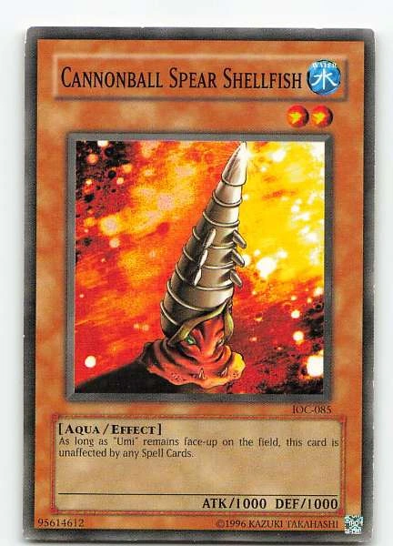 Cannonball Spear Shellfish - Invasion of Chaos #IOC-085