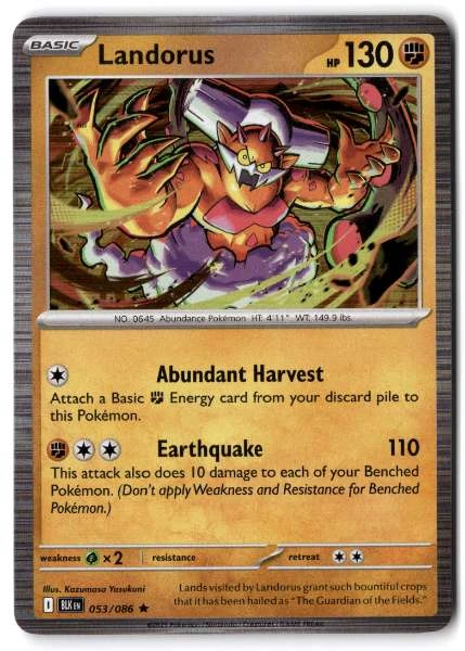 Landorus - Black Bolt #053/086