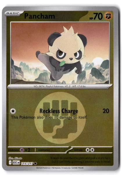 Pancham - Ascended Heroes #115/217