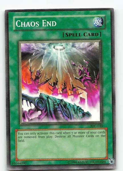 Chaos End - Invasion of Chaos #IOC-036