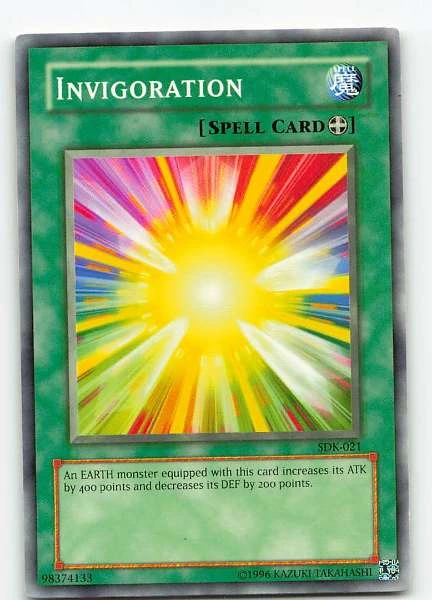 Invigoration - Starter Deck: Kaiba #SDK-021