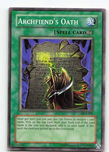 Archfiend's Oath - Dark Crisis #DCR-092