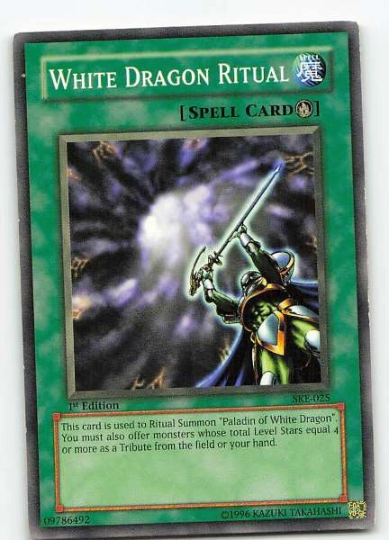 White Dragon Ritual - Starter Deck: Kaiba Evolution #SKE-025