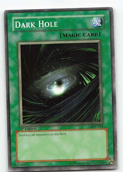 Dark Hole - Starter Deck: Pegasus #SDP-026