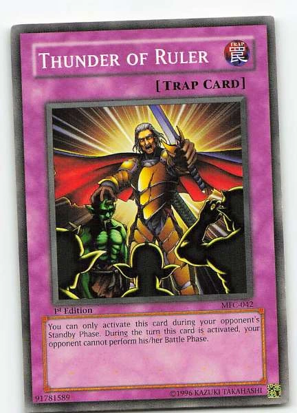 Thunder of Ruler - Magician's Force #MFC-042