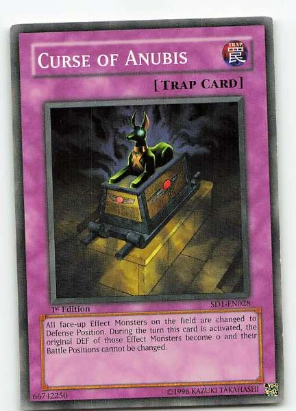 Curse of Anubis - Structure Deck: Dragon's Roar #SD1-EN028