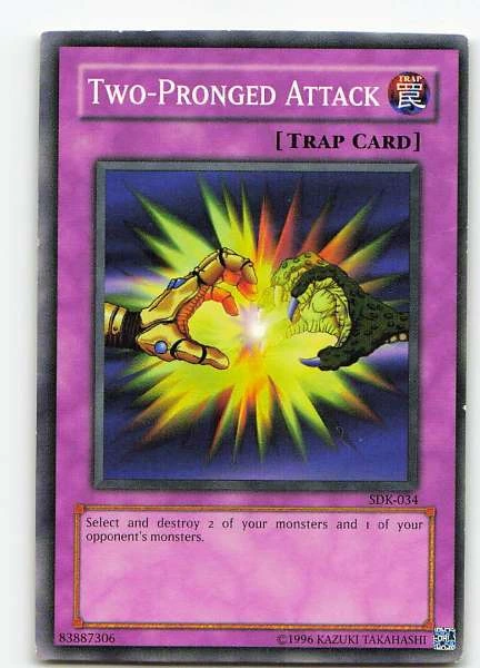 Two-Pronged Attack - Starter Deck: Kaiba #SDK-034