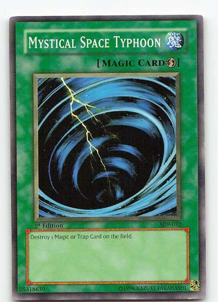 Mystical Space Typhoon - Starter Deck: Pegasus #SDP-032