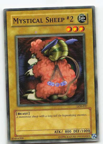 Mystical Sheep #2 - The Legend of Blue Eyes White Dragon #LOB-037