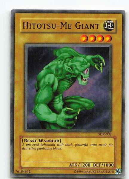 Hitotsu-Me Giant - Starter Deck Kaiba #SDK-002