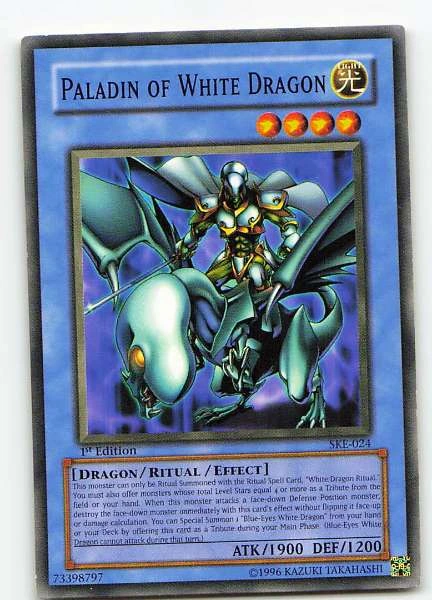 Paladin of White Dragon - Starter Deck: Kaiba Evolution #SKE-024