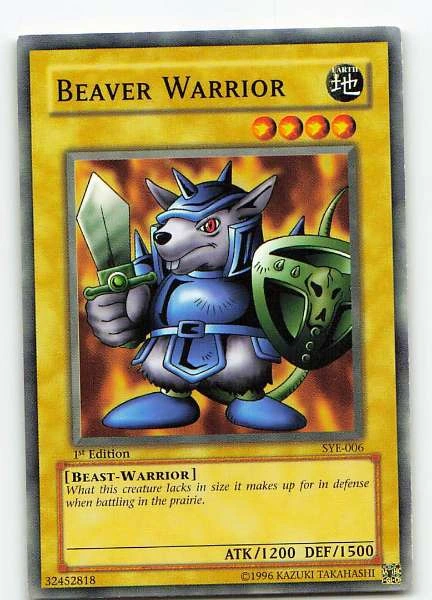 Beaver Warrior - Starter Deck: Yugi Evolution #SYE-006