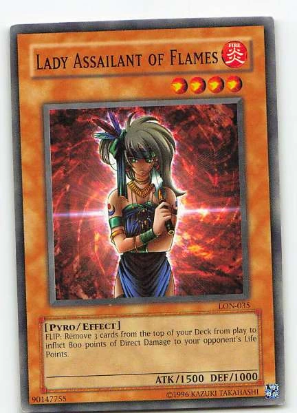 Lady Assailant of Flames - Labyrinth of Nightmare #LON-035