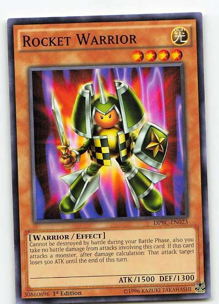 Rocket Warrior - Duelist Pack: Battle City #DPBC-EN023