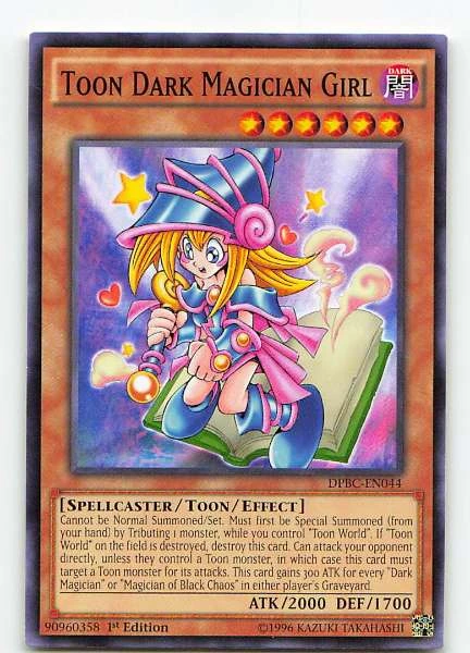 Toon Dark Magician Girl - Duelist Pack: Battle City #DPBC-EN044
