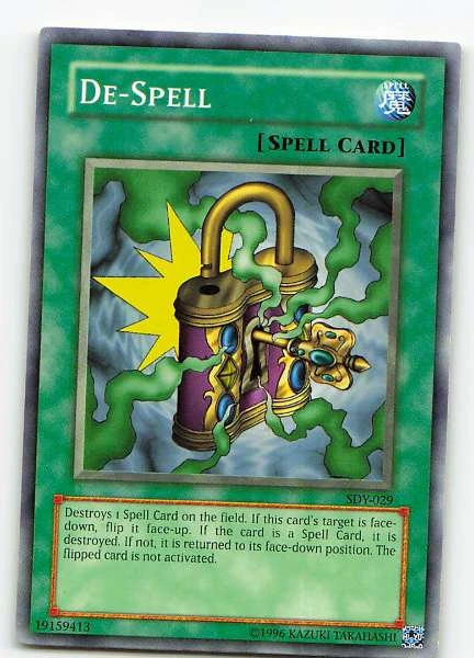 De-Spell - Starter Deck: Yugi #SDY-029