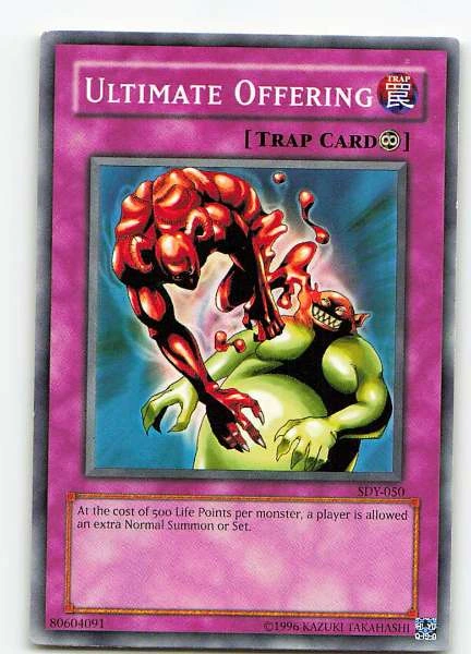 Ultimate Offering - Starter Deck: Yugi #SDY-050