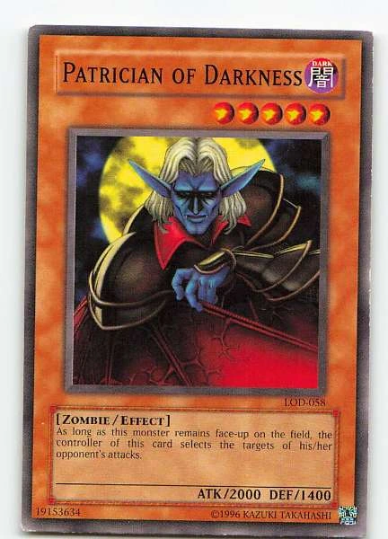 Patrician of Darkness - Legacy of Darkness #LOD-058